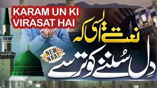 کرم ان کی وراثت ہے Karam inki virasat hai  mehrunnisa naat by Aamna Ashfaq voice