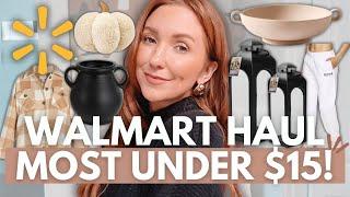 WALMART FALL HAUL *MOST UNDER $15*  Walmart Home Decor  Walmart Fashion  HUGE Walmart Haul