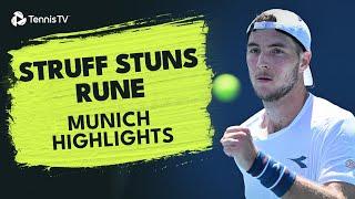 Jan-Lennard Struff vs Holger Rune Highlights  Munich 2024