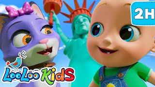 Kitty Cat - Happy Songs & Cartoons for Kids - LooLoo Kids Nursery Rhymes