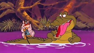 Now in HD Crocodile eats mouse CNDRR S01E06