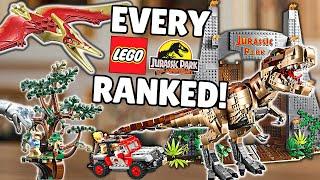 Ranking EVERY Lego Jurassic Park & World Set