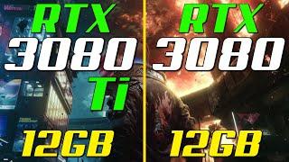 RTX 3080 12GB vs RTX 3080 Ti  Test in 4K