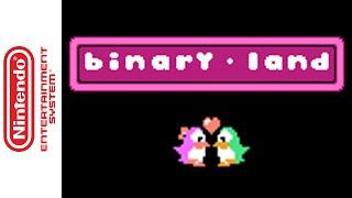 NES Binary Land 1985 99 Stage Longplay