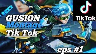 GUSION MONTAGE FAST HAND #1  KUMPULAN GUSION TIKTOK MONTAGE