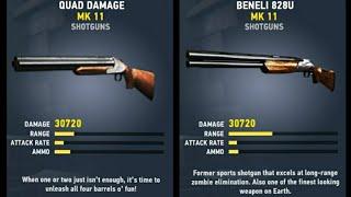 Dead Trigger 2 Quad Damage & Beneli 828U Gameplay