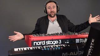 Controlling the Nord Stage 3 via MIDI with the M-Audio Hammer 88 Pro - Velocity Curve Issue?