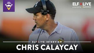 Vienna Vikings HC Calaycay on building a winning culture  ELF Live Clips presented by Euronics