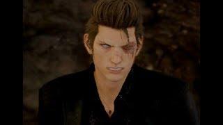 Final Fantasy XV Old Blind Ignis loses his spectacles