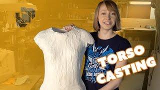 How to Make a Plaster Torso Life Cast - Prop Shop