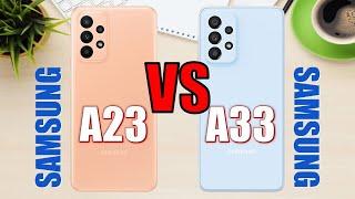 Samsung Galaxy A23 vs Samsung Galaxy A33 5G 