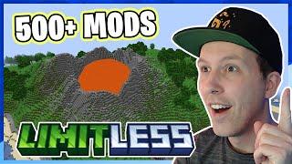 500+ MODS Modpack  LIMITLESS Minecraft Modpack  01