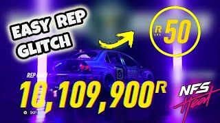 *EASY* BEST REP GLITCHSTRATEGY - FASTEST WAY TO LEVEL 50 - NFS HEAT