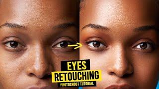 How to Retouch Eyes in Photoshop  Photo Editing Tutorial