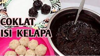 Kue Coklat Isi Kelapa #kuecoklat