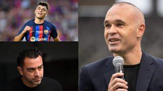 Iniesta talks Barcelona return Pedri Xavi Messi Ballon dor title credentials