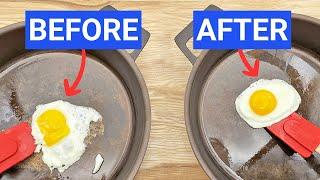 The Secret to Seasoning a Cast Iron Skillet And What NOT to Do