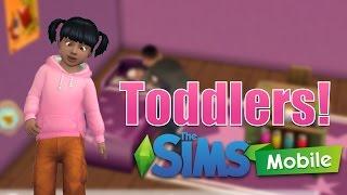 Lets Play the Sims Mobile  - From Baby to Toddler - Ep 7 - iOS Gameplay