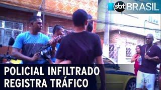 Policial infiltrado mostra rotina de um dos traficantes mais perigosos do RJ  SBT Brasil 141120