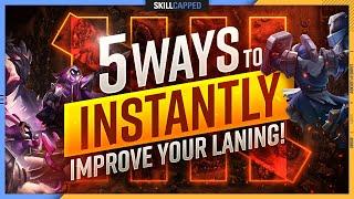 The 5 Ways to INSTANTLY Improve Your Laning - Mid Guide