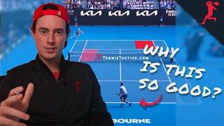 Run This Backhand Play Like Djokovic - Tennis Tactic 11440 - Tennis Strategy Lesson