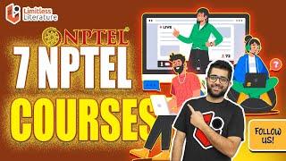 7 BEST NPTEL Courses For English Literature Students