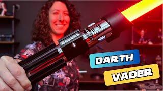 The Most EPIC Lightsaber You Can Buy Nsabers Darth Vader Lightsaber Review