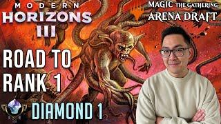 Playing Commander For The First Time Spawn-Gang  Diamond 1  Road To Rank 1  MH3 Draft  MTGA