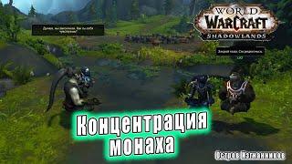 World of Warcraft Shadowlands - Остров изгнанников Концентрация монаха Орда\Альянс