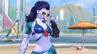 2017 overwatch hot summer widowmaker skin CÔTE DAZUR Kor