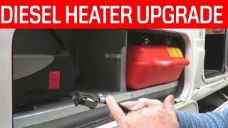 Chinese Diesel Heater Upgrade - Best Improvement Yet.. -  Full Installation And Testing.