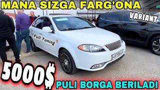 19 Mart Fargona mashina bozori 5000$ bilan full tuning qilingan jentra