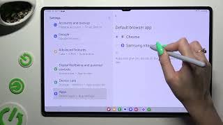 How to Change Default Apps on Samsung Galaxy Tab S10 Ultra 5G