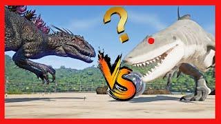 KING SHARK vs Indominus rex - who wins? #shors