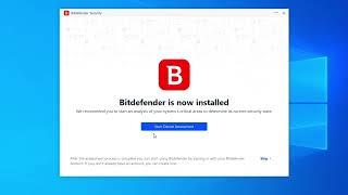 Installation von Bitdefender Security auf Windows