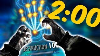 Dont Waste YOUR TIME Destruction to 100 in 2 MINUTES Skyrim AE 2024