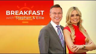 Breakfast with Stephen and Ellie  Thursday 26th September