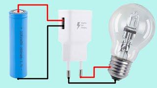 How to Convert Old Mobile Phone Charger to Mini Inverter - 3.7 V İn 220V Out  DIY Tiny İnverter