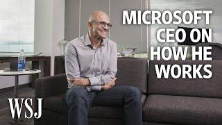 Microsoft CEO Satya Nadella How I Work  WSJ