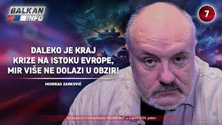 INTERVJU Miodrag Zarković - Daleko je kraj krize na istoku mir više ne dolazi u obzir 30.9.2024