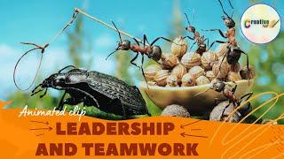 Teamwork and Leadership  Animated short clip  Creative 360  #teamwork #leadership #motivation