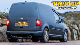 MEET THE 1300HP 9 SECOND CADDY **HYPER VAN**