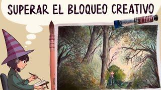 ¿CÓMO SUPERO UN BLOQUEO CREATIVO?  Watercolor Speedpaint