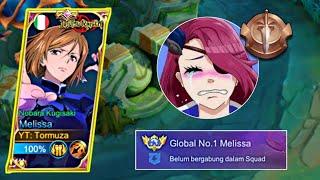 BEGINI CARA MELISSA BUAT USER LESLEY AUTO MAKAN COKLAT  BEST BUILD MELISSA 2024  Mobile Legend