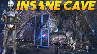 We RAIDED And CLAIMED The STRONGEST CAVE On Day 1 - ARK