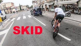 Wolfbotts Skid Test with the new Cinelli Shark - DAFNEFIXED - FixedGear