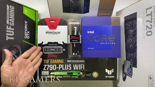 intel Core i9 13900K ASUS Z790-PLUS WIFI Deep Cool LT720 GTX1660Ti TUF GAMING PC Build