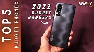 TOP 5 BUDGET PHONES OF 2022 Q1