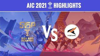 Highlights Saigon Phantom vs UndeRank  AIC 2021 Group Stage Day 6