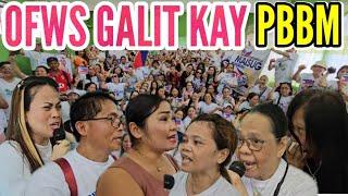 MGA OFWS SA HONGKONG GALIT NA GALIT NA KAY PANGULONG MARCOS